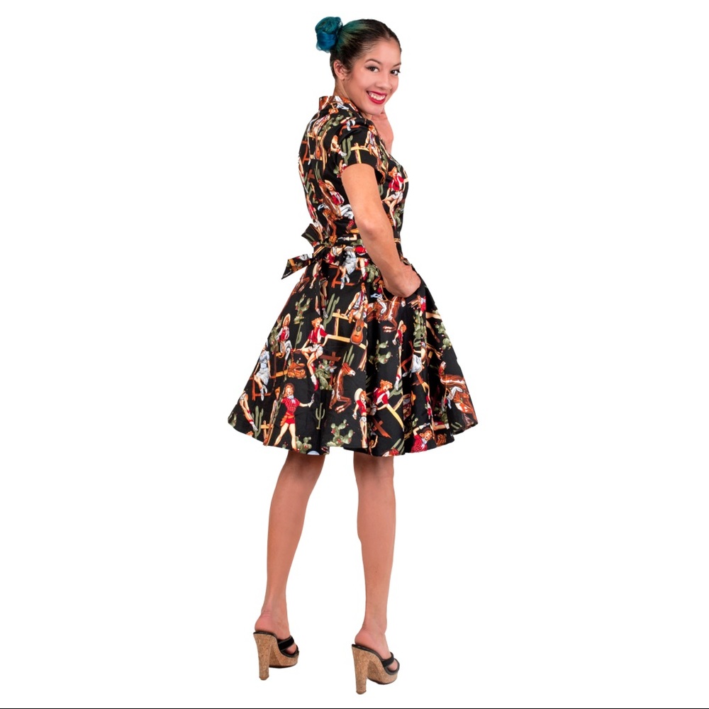 The Perfect Dress! Cowgirl Print - I designed this myself!